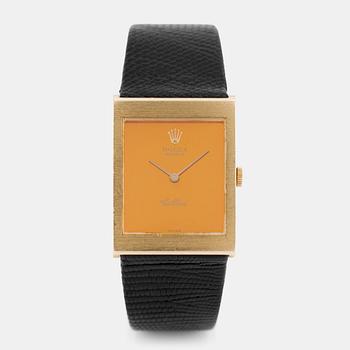 1053. Rolex, Cellini, "Orange Mirror Dial", ca 1975.