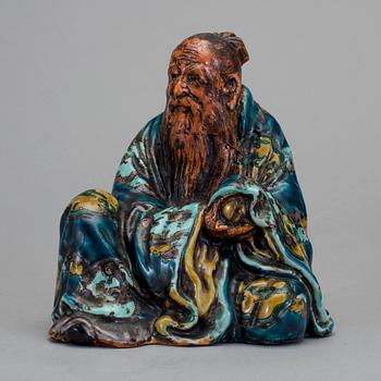 FIGURIN, porslin, Kina. 1900-tal.