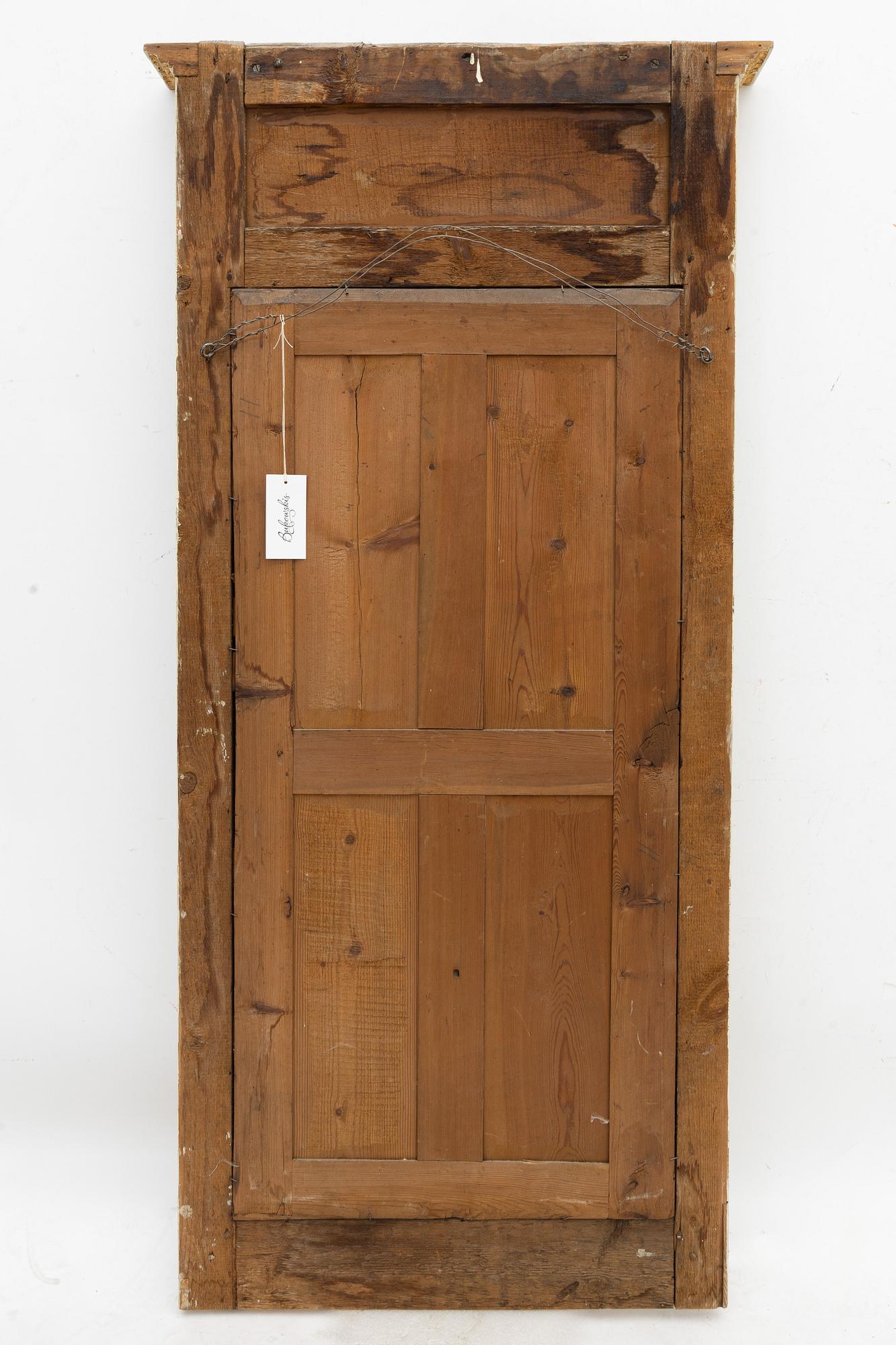 Mirror, late Gustavian, 18th century.