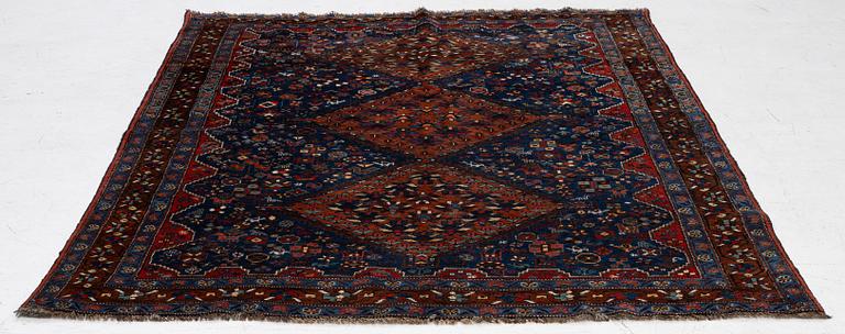 Matta, antik Khamseh, ca 200 x 152 cm.