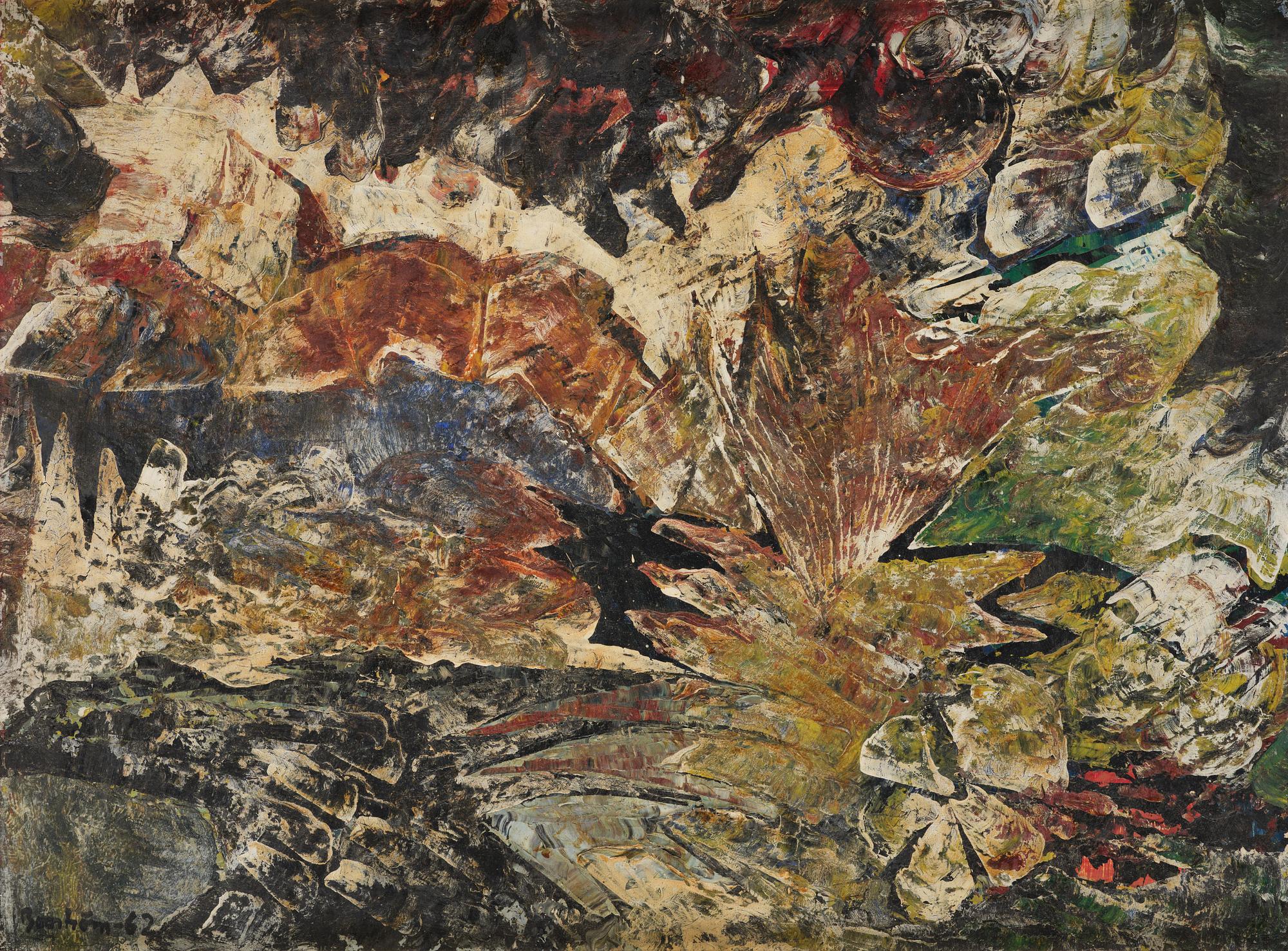 Harry Booström, "Fantasilandskap".