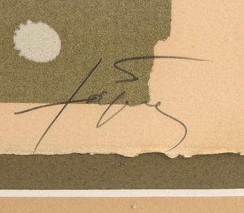 Antoni Tàpies, Utan titel ur "Berlin-Suite".