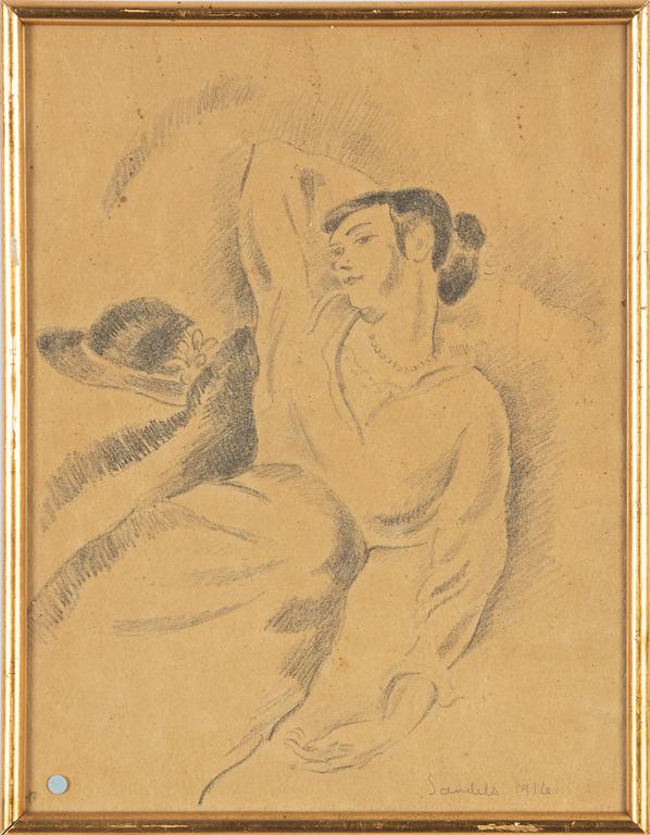 Gösta Sandels, Vilande kvinna.