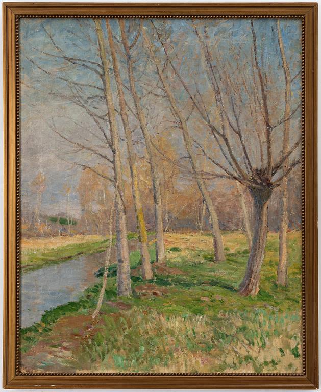 Carl Trägårdh, Spring landscape.