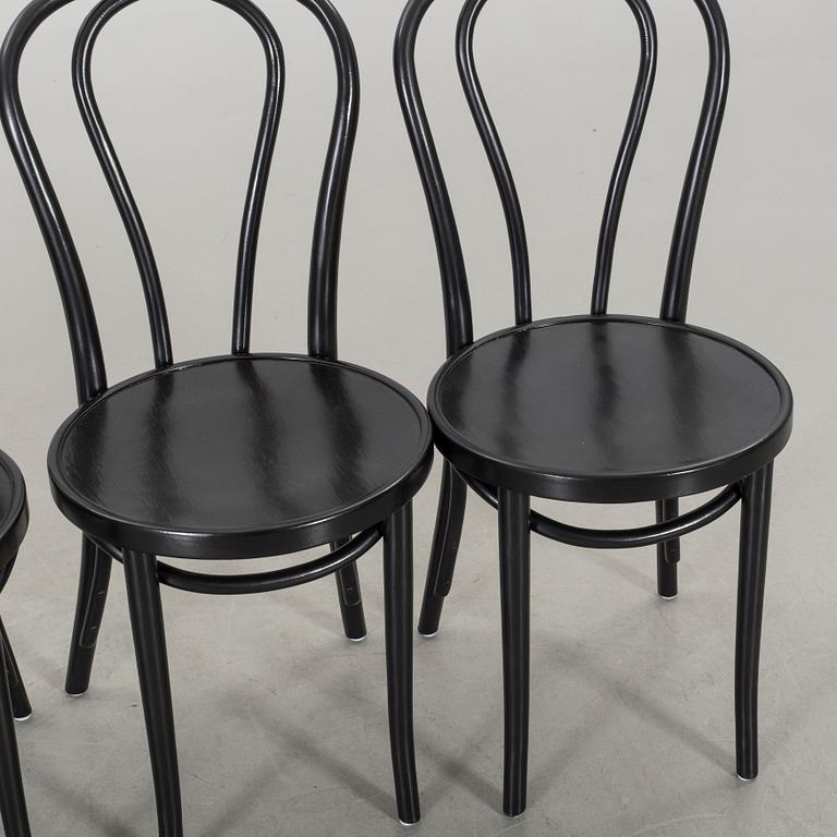 STOLAR - Thonet-stil, 4 st 1900-talets mitt / senare hälft.