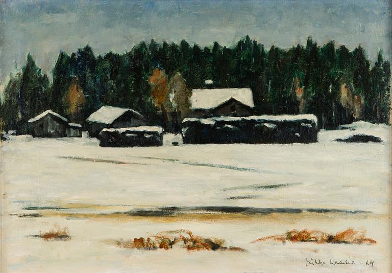 Mikko Laasio, Mökkejä talvella.