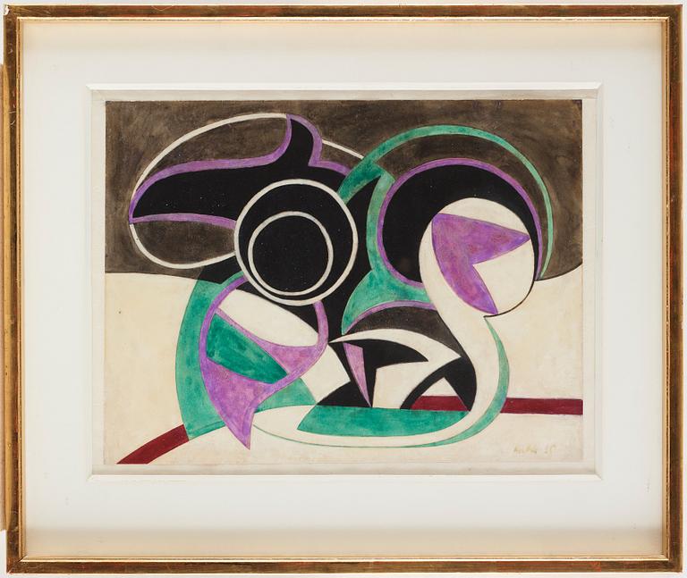 Auguste Herbin, A study for "Jazz".