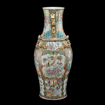 URNA, porslin, Kina, sent 1800-tal.