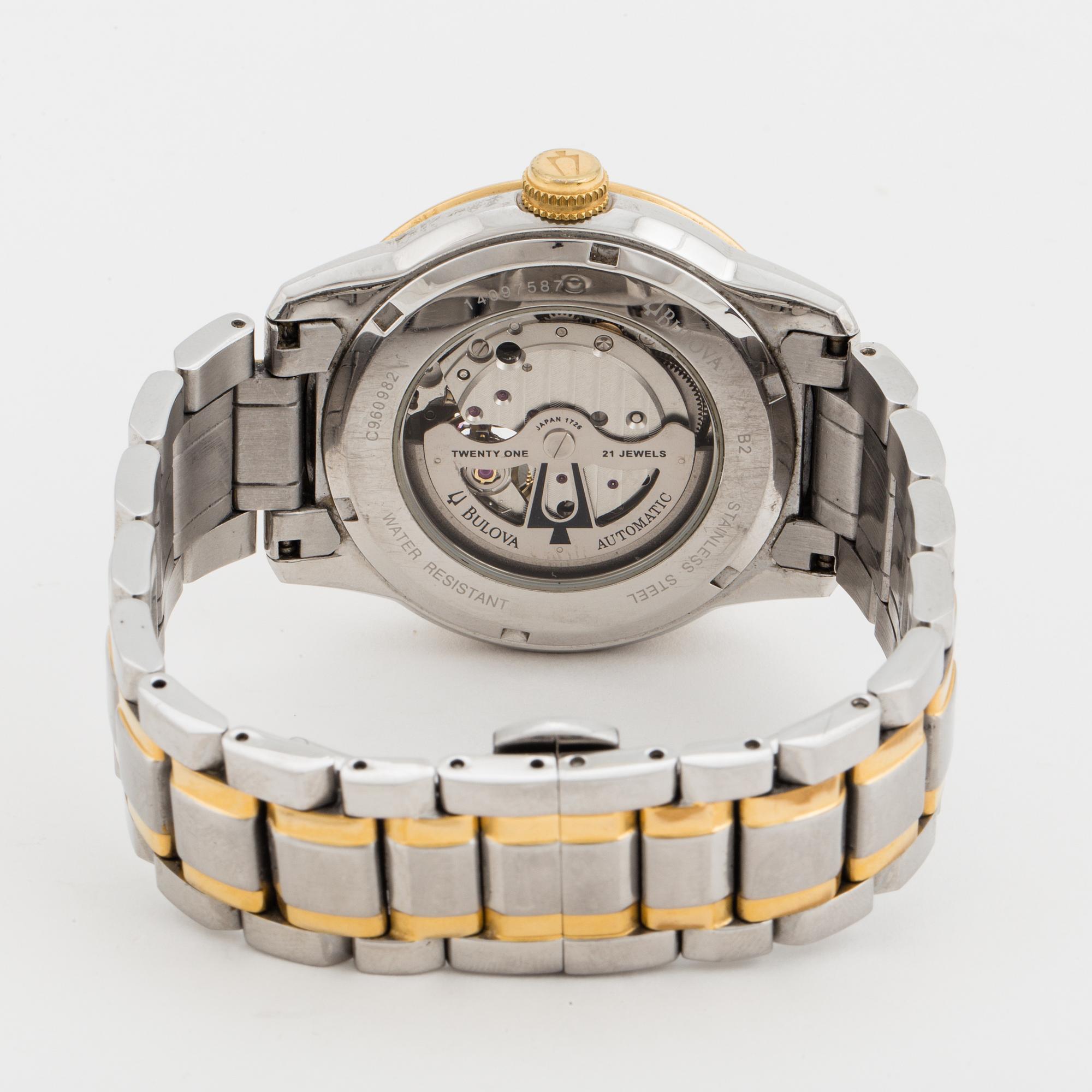 BULOVA B2 wristwatch 42 mm Bukowskis