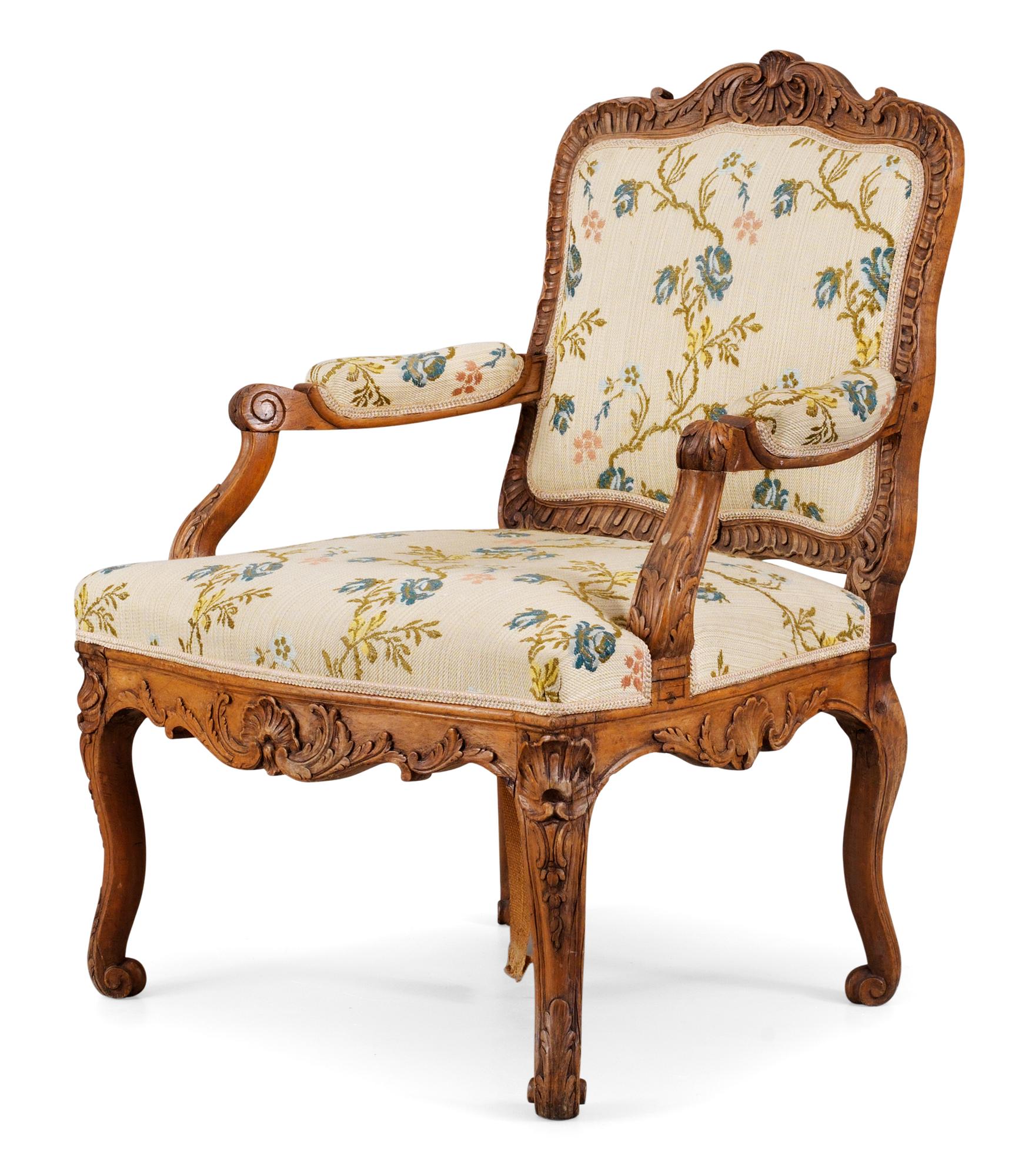 A French Régence 18th century armchair.