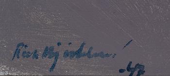 Richard Björklund, Kanalmotiv.