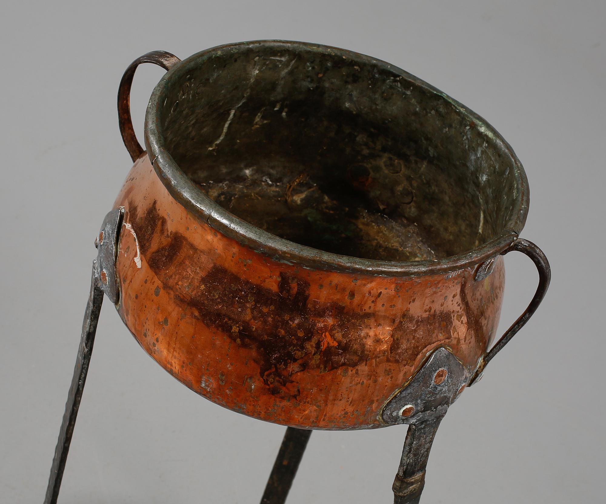 GRYTA, koppar, 1800-tal.