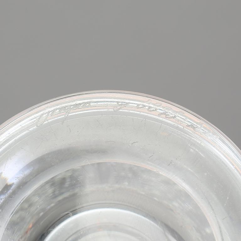 VAS, glas, "Tusen fönster", Simon Gate, Orrefors, modellen formgiven 1934.