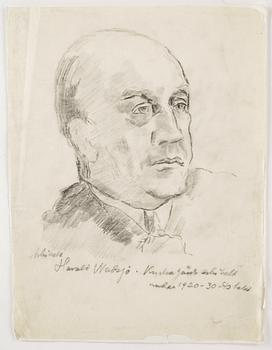 EINAR FORSETH, Parti teckningar och skisser. 21 st.