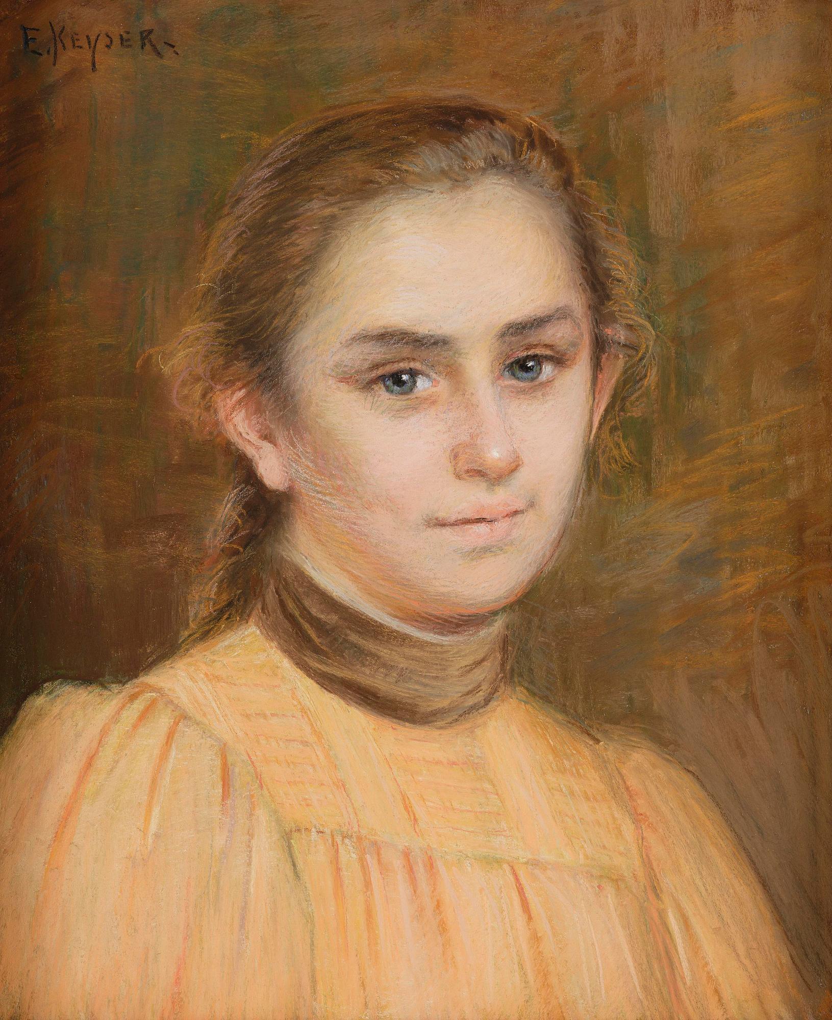 Elisabeth Keyser, Portrait of a young woman.