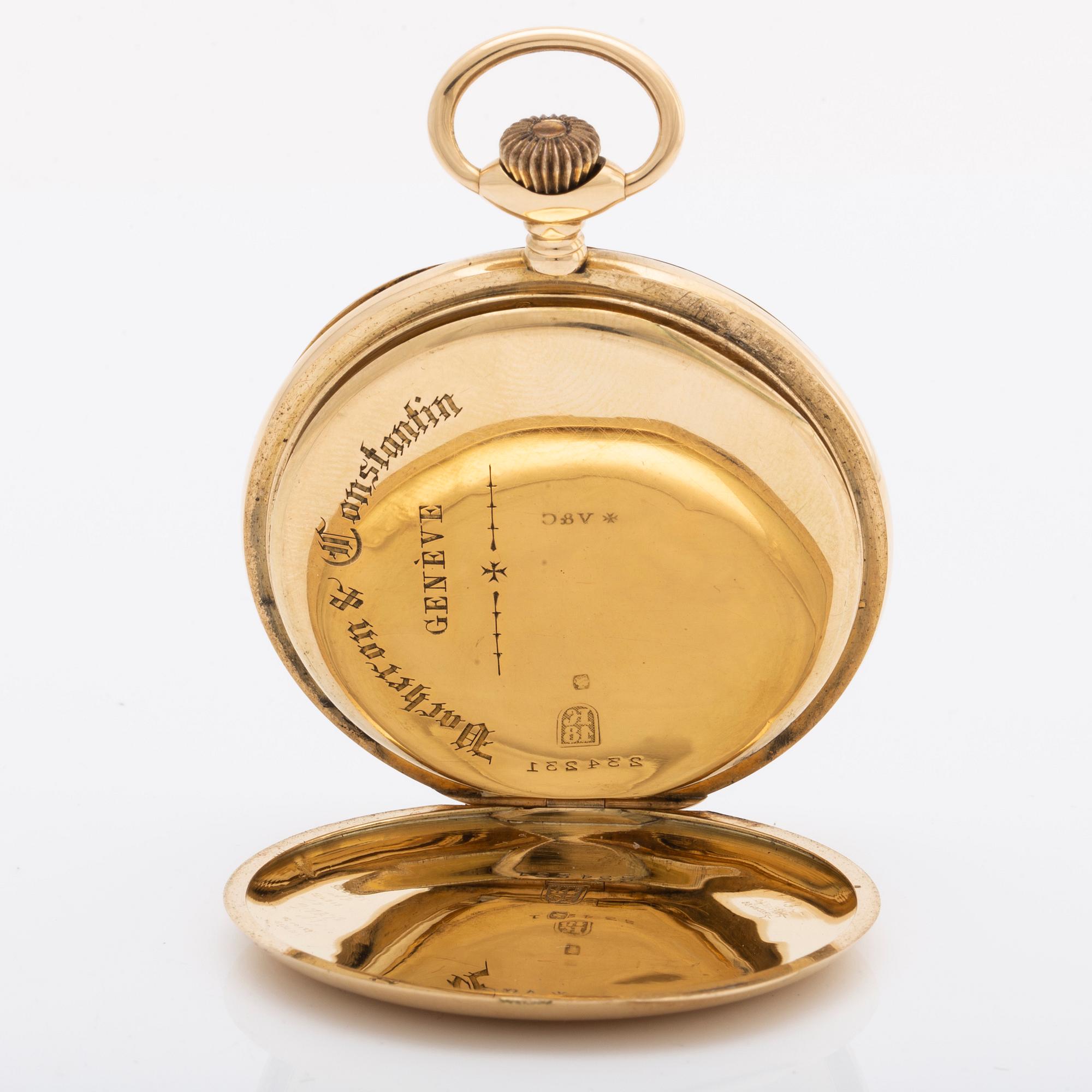 VACHERON & CONSTANTIN, Geneve, pocketwatch, 49 mm.