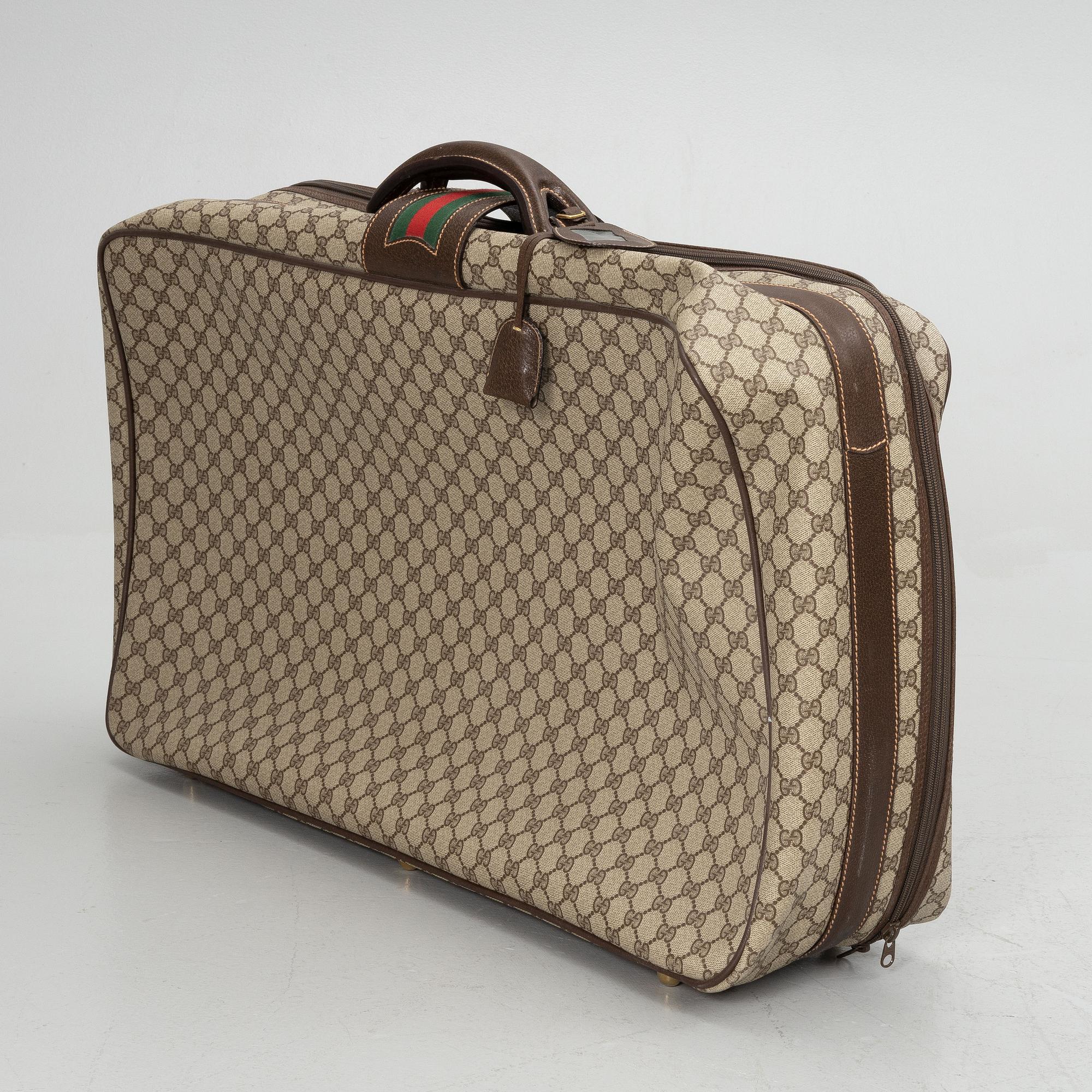 Gucci, suitcase, vintage.