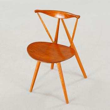 VILHELM WOHLERT, stol, "Piano chair", P. Jeppesen, Danmark, formgiven 1955.