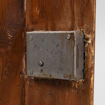 A 18th century corner cabinet.