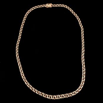 HALSLÄNK, 18 k guld, Stockholm 1946. Vikt ca 15 gram.