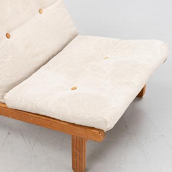 Bernt Pedersen, fåtöljer, ett par, "Kludestolen", Danmark, 1970-tal.