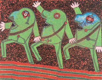 Enrico Baj, "Parade".