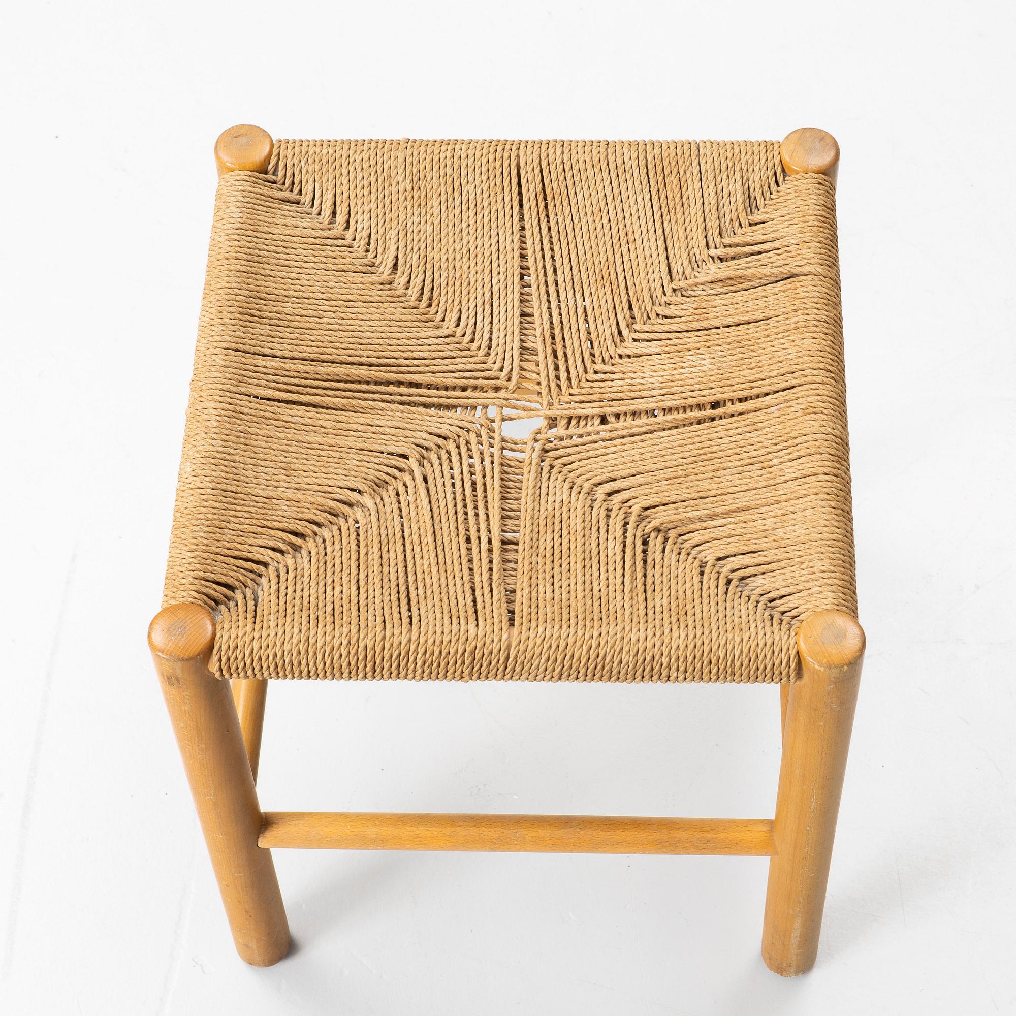 Fritz Hansen, a footstool, second half of the 20th century, Denmark.