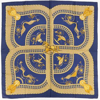 Hermès, scarf, "Voitures Paniers".
