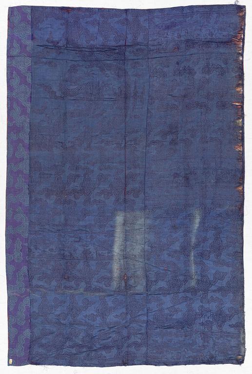 Sidenbrokad, Qingdynastin, 1800-tal.