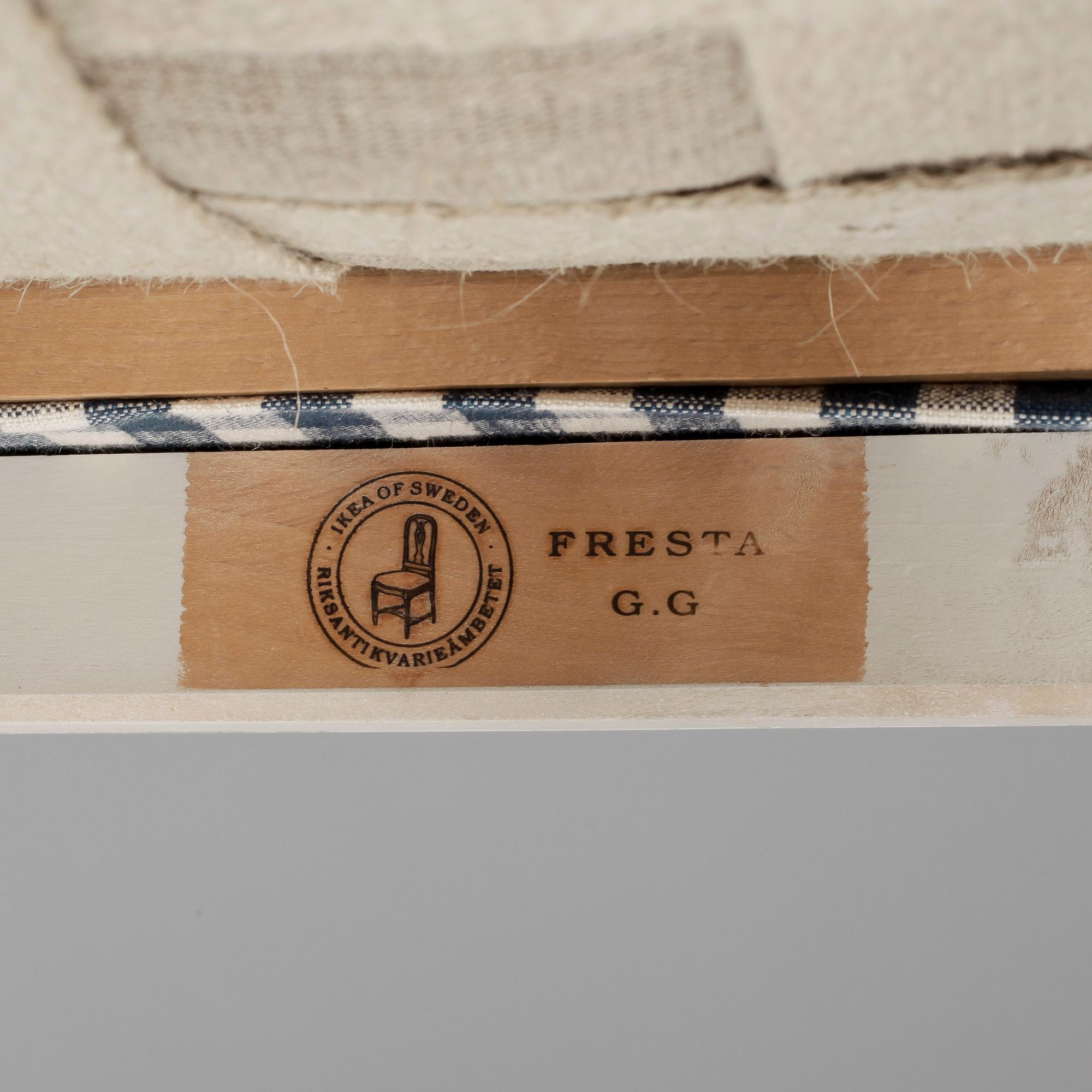 STOLAR, 10 st, gustaviansk stil, "Fresta", ur IKEAs 1700-tals serie.