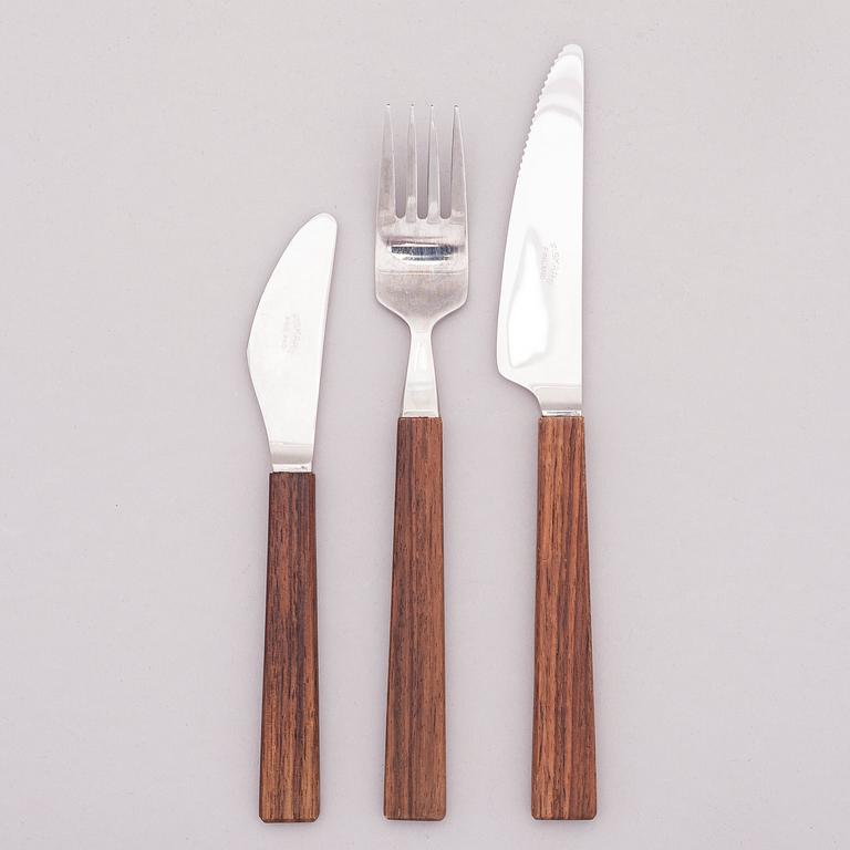 BERTEL GARDBERG, A 25-piece set of 'Triennale' cutlery, manufactured by Fiskars. Designed in 1956-57.