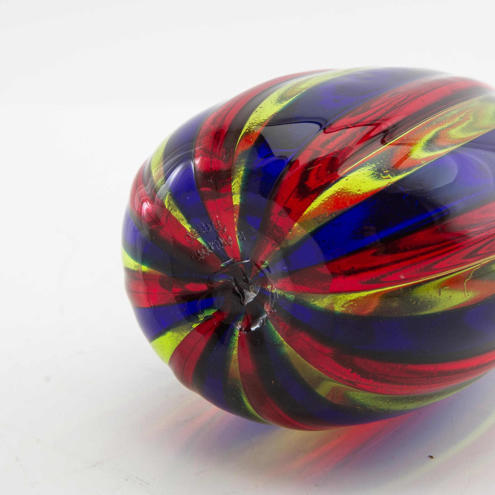 Vas, "a canne", Venini, Murano, Italien, 1960-tal.