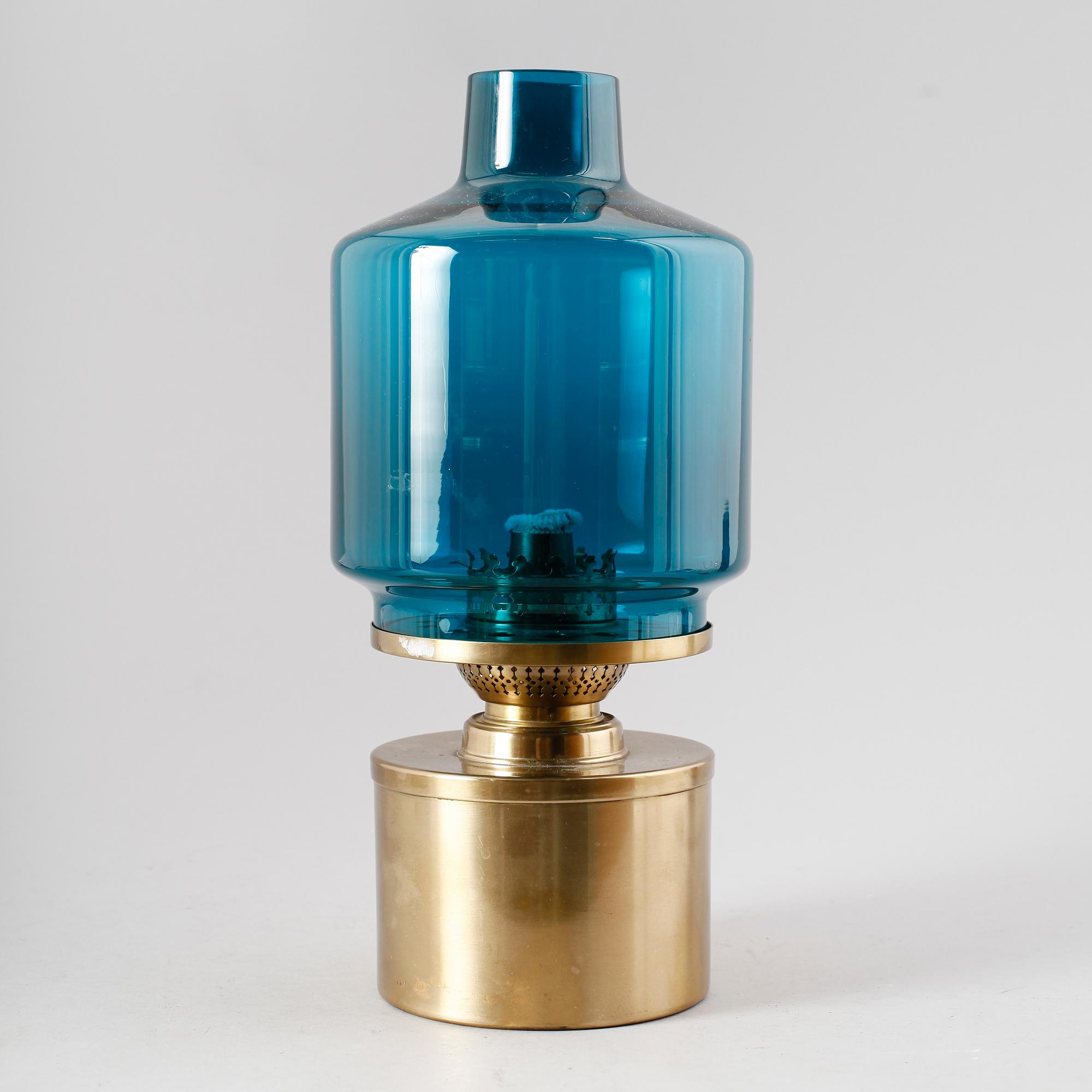 OLJELYKTA, mässing och glas, Hans-Agne Jakobsson, Markaryd.