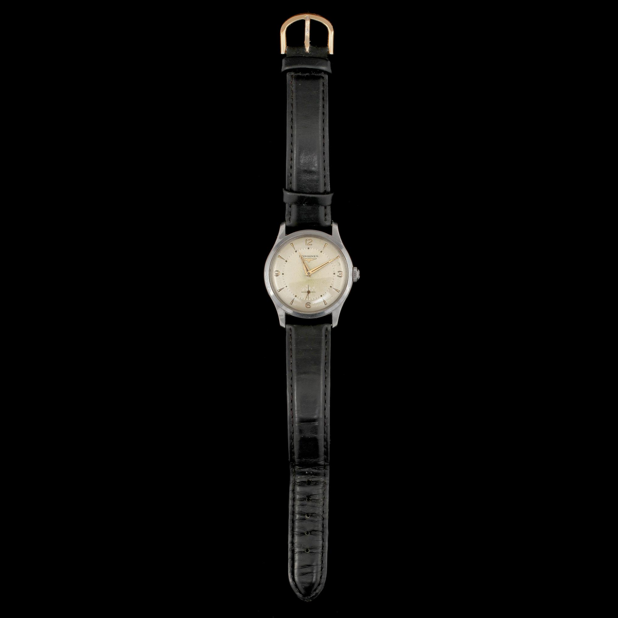 HERRARMBANDSUR, Longines samt Omega Officer, 1900-talets andra hälft.