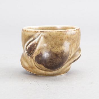 Stoneware bowl by Axel Saltso, Royal Copenhagen, Denmark.