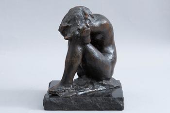 Matti Haupt, A SITTING GIRL.