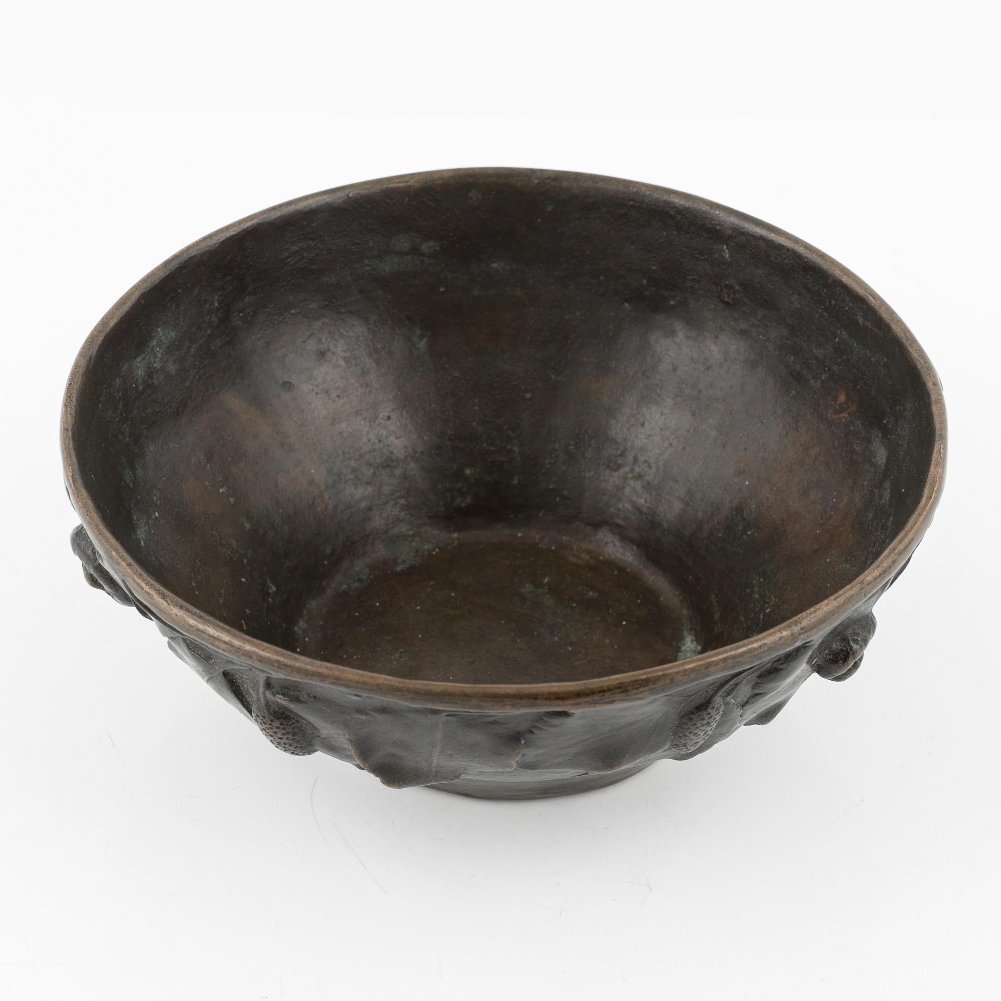 Lisa Ouchterlony, skål, brons, Jugend, Herman Bergman fud.