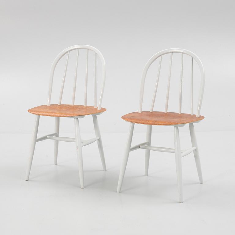 Ilmari Tapiovaara, chairs, 4 pcs, "Fanett", Edsbyverken, 1960s.