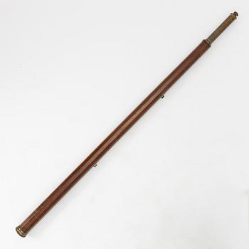 A telescope, by Nairne, London, 18th century.