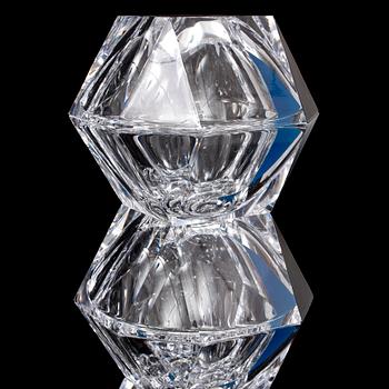 LARS HELLSTEN, a glass sculpture, Orrefors 1992.