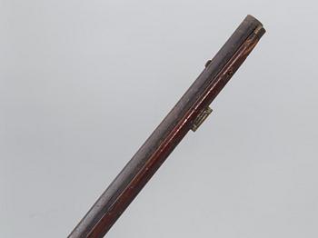 A rifle gun, 19th century,