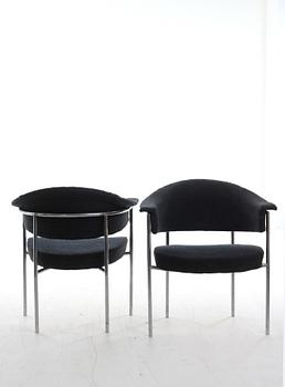 KARMSTOLAR, 4 st, 1970-tal, NK.