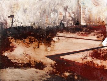 FALK, JOHANNES, olja på pannå.