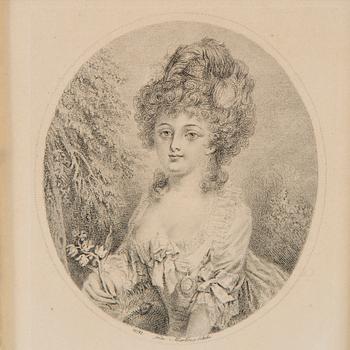 ELIAS MARTIN, efter, punktgravyr.