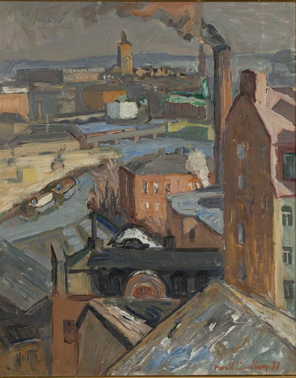 Harald Lindberg, View from Södermalm.