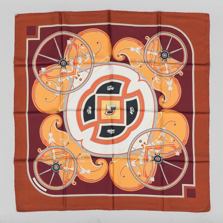 SCARF, "Washington carriage", Hermès.