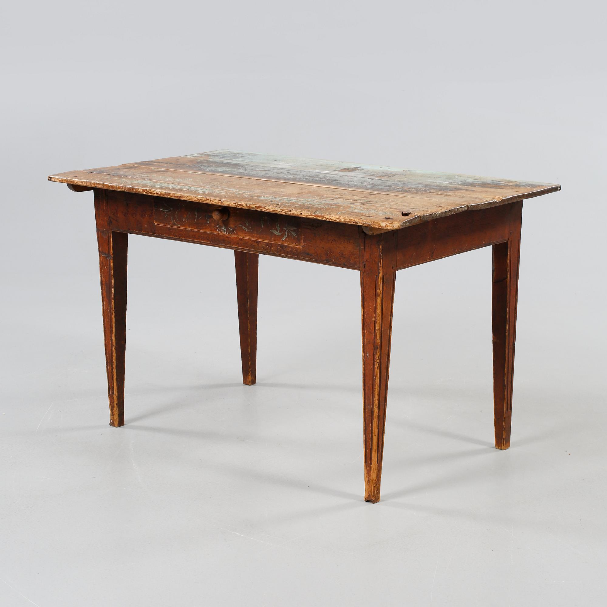 BORD, troligen Hälsingland, 1800-talets första hälft.