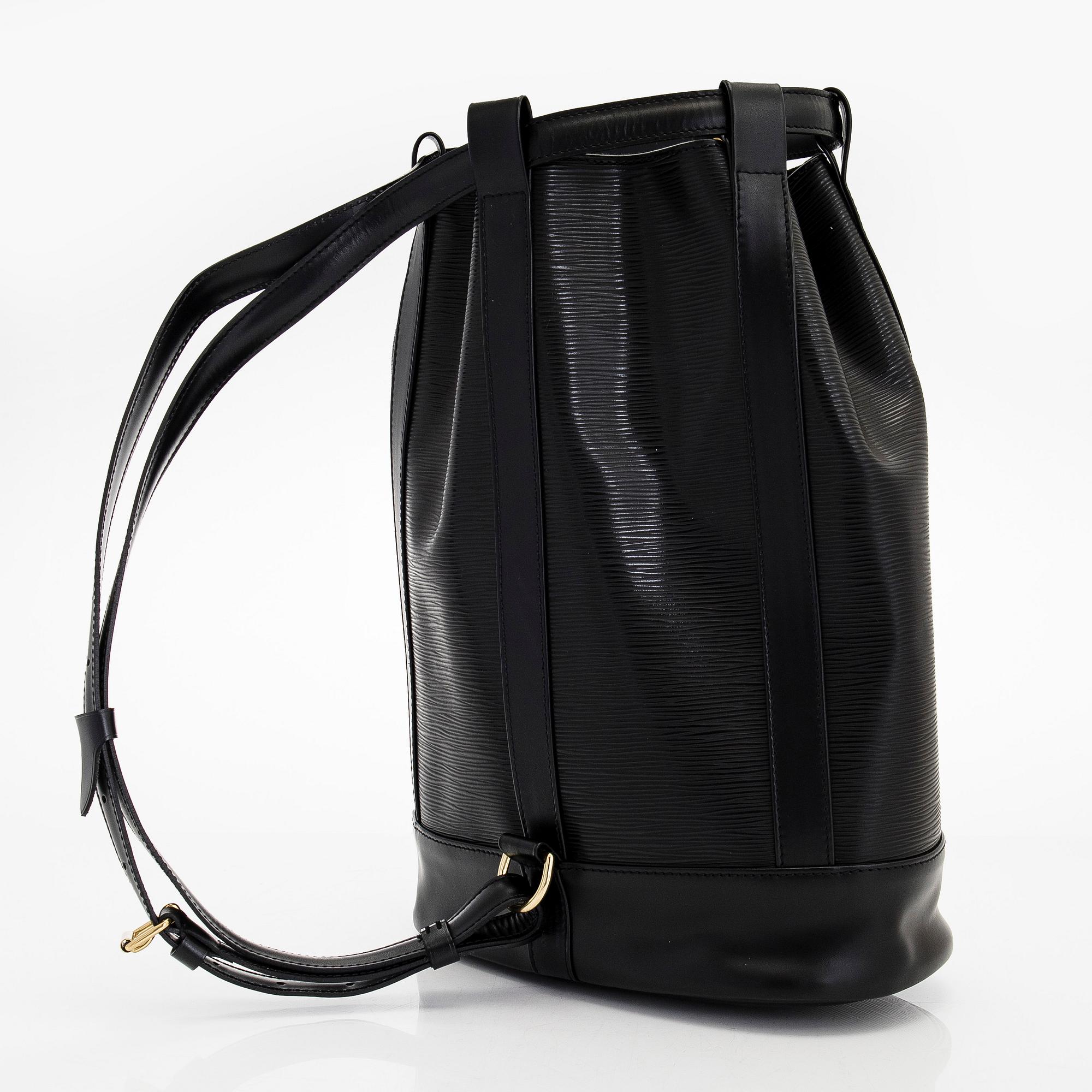 Louis Vuitton, an Epi leather 'Randonnee PM' bag.