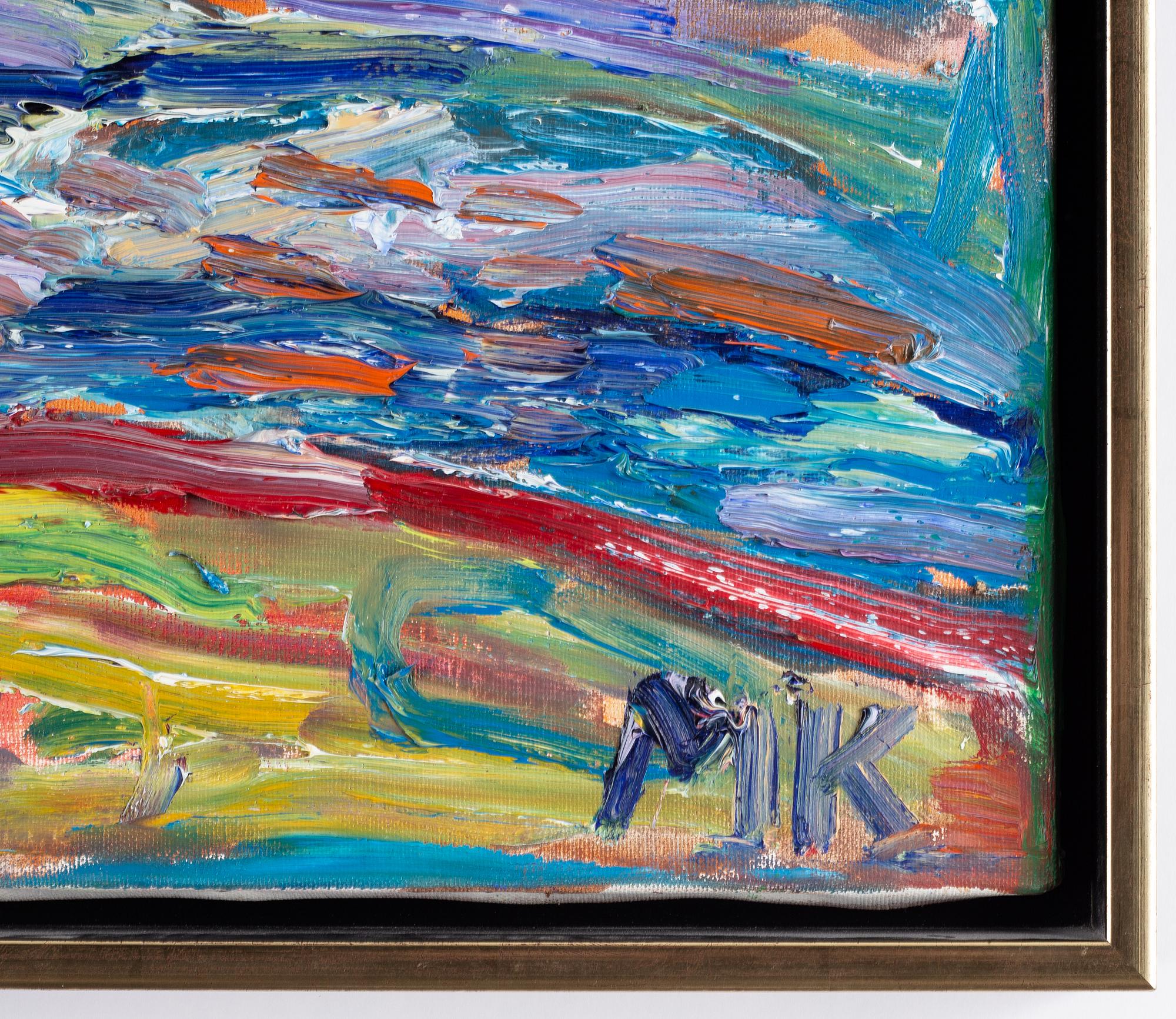 Mauritz Karström, oil on canvas, signed. dated 2000 verso.
