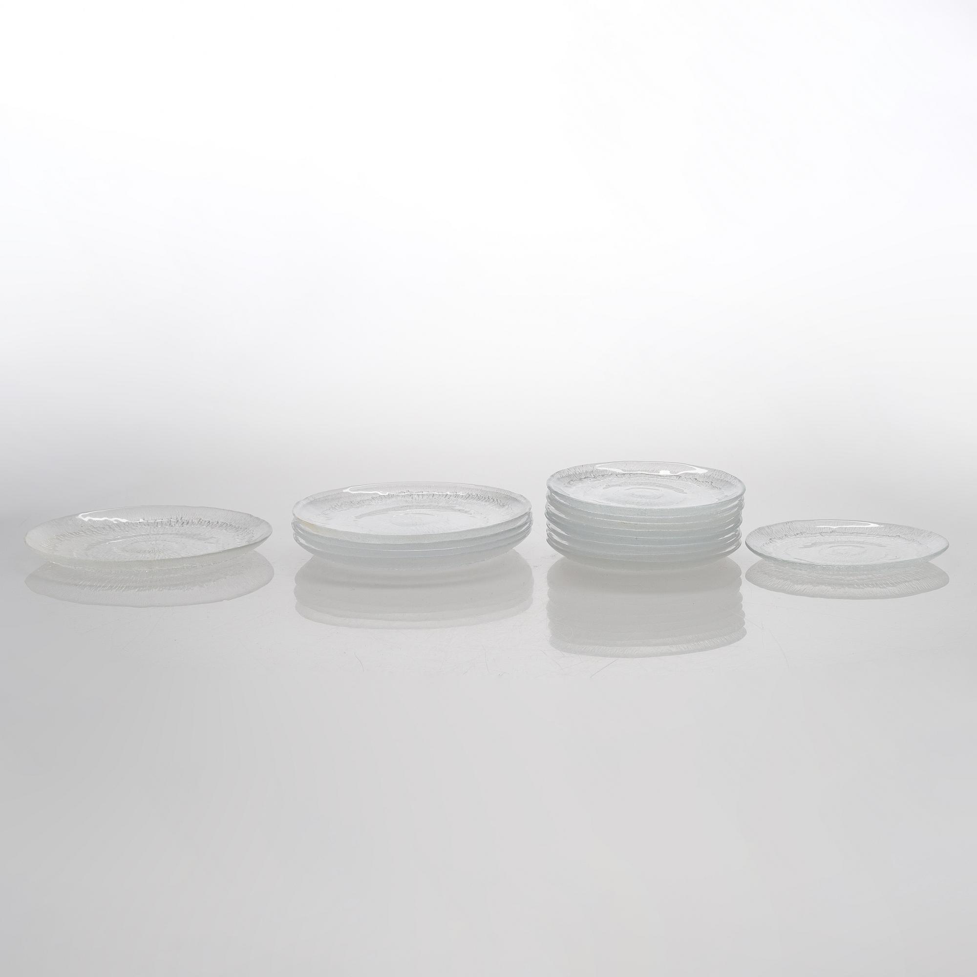 Tapio Wirkkala, Servis, glas, 47 delar, "Solaris", Iittala.